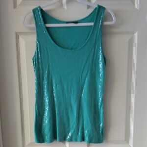 Apt. 9 women's sequined tank top.  Size large.